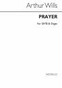 Arthur Wills, Prayer SATB Chorpartitur