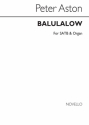 Peter Aston, Balulalow SATB Chorpartitur