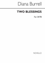 Howard Burrell, Two Blessings for SATB Chorus SATB Chorpartitur