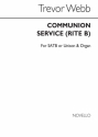 Trevor Webb, Communion Service (Rite B) SATB and Organ Chorpartitur