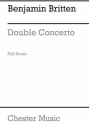 Benjamin Britten: Double Concerto (Full Score) Violin, Viola, Orchestra Score