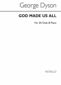 George Dyson, God Made Us All SA and Piano Chorpartitur