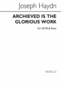 Franz Joseph Haydn, Achieved Is The Glorious Work First Chorus SATB and Piano Chorpartitur