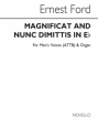 Ernest Ford, Magnificat And Nunc Dimittis In Eb ATTB and Organ Chorpartitur