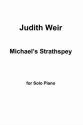 Judith Weir, Michael's Strathspey for Piano Klavier Buch