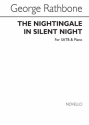 George Rathbone, The Nightingale In Silent Night SATB and Piano Chorpartitur