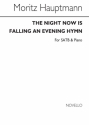 Heinz Friedrich Hartig, Evening Hymn 'the Night Is Now Falling' SATB and Piano Chorpartitur