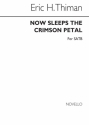 Now Sleeps the Crimson Petal for mixed choir a cappella choral score