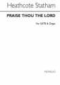 Heathcote Statham, Praise Thou The Lord SATB and Organ Chorpartitur