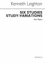 Kenneth Leighton, Six Studies (Study Variations) Op. 56 Klavier Buch