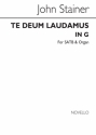 Sir John Stainer, Te Deum Laudamus In G SATB and Organ Chorpartitur