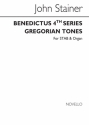 Sir John Stainer, Benedictus 4th Series (Gregorian Tones) SATB and Organ Chorpartitur