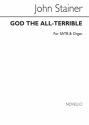 Sir John Stainer, God The All-terrible (Hymn) SATB and Organ Chorpartitur