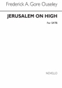 F.A. Gore Ouseley, Jerusalem On High (Hymn) Unison Voices Chorpartitur