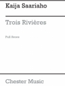 Trois Rivires for percussion quartet with live electronics full score