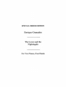 Enrique Granados: The Lover and the Nightingale For Two Pianos Two Pianos Instrumental Work