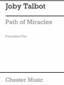 Path Of Miracles for mixed chorus percussion percussion part