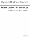 Richard Rodney Bennett, Four Country Dances Oboe Soprano Saxophone Piano Accompaniment Buch