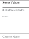 Kevin Volans: 3 Rhythmic Etudes for Piano Piano Instrumental Album