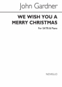 We Wish You A Merry Christmas SATB and Piano Chorpartitur