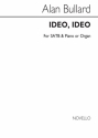 Alan Bullard, Ideo Ideo SATB and Piano Chorpartitur