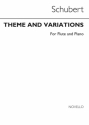 Franz Schubert, Theme And Variations D.935 No.3 (Flute/Piano) Flte und Klavier Buch