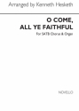 John Francis Wade, Oh Come All Ye Faithful (arr. by Kenneth Hesketh) SATB and Organ Chorpartitur