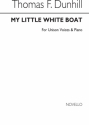 Thomas Dunhill, My Little White Boat Vocal and Piano Chorpartitur