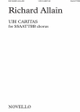 Richard Allain, Ubi Caritas SATB Chorpartitur