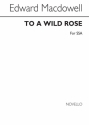 Edward MacDowell, To A Wild Rose SSA Chorpartitur