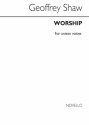 Geoffrey Shaw, Worship Unison Voices Chorpartitur