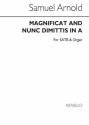 Samuel Arnold, Magnificat And Nunc Dimittis In A SATB and Organ Chorpartitur