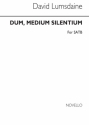 David Lumsdaine, Dum Medium Silentium for SATB Chorus SATB Chorpartitur