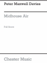 Peter Maxwell Davies: Midhouse Air (Performing Score) Violin, Viola Instrumental Work