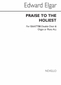 Edward Elgar, Praise To The Holiest Piano SATB Organ Accompaniment Buch