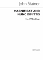 Sir John Stainer, Magnificat And Nunc Dimittis (Men's Voices) Men's Voices Organ Accompaniment Chorpartitur