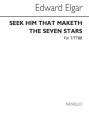 Edward Elgar, Seek Him That Maketh The Seven Stars Tenor TTBB Chorpartitur