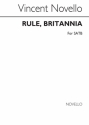 Thomas Augustine Arne, Rule Britannia Satb SATB Chorpartitur