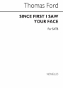 Thomas Ford, Since First I Saw Your Face SATB Chorpartitur