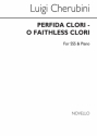 Luigi Cherubini, Perfida Clori (O Faithless Clori) Sss/Piano SSS and Piano Buch