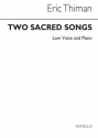 Eric Thiman, Two Sacred Songs For Low Voice Vocal and Piano Buch