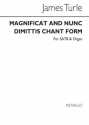 James Turle, Magnificat And Dimittis (Chant Form) In E Flat SATB and Organ Chorpartitur