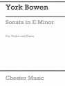 Sonata in E Minor op.112 for violin and piano