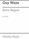 Guy Weitz: Salve Regina SATB, Organ Accompaniment Vocal Score