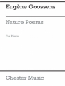 Eugene Goossens: Nature Poems For Piano Op.25 Piano Instrumental Work