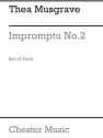 Thea Musgrave: Impromptu No.2 (Parts) Chamber Group, Flute, Oboe, Clarinet Instrumental Work