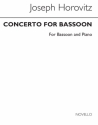 Joseph Horovitz, Horovitz Concerto Bsn/pf Fagott Buch