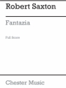 Robert Saxton: Fantazia For String Quartet (Score) String Quartet Score