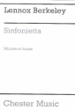 Sinfonietta op.34 for orchestra study score