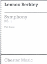 Symphony no.1 op.16 for orchestra study score